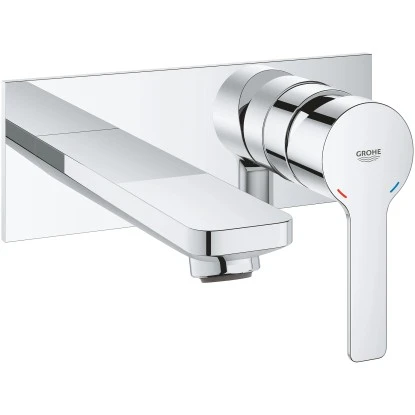 Grohe 2-Loch-Waschtischbatterie Lineare Chrom Ausladung 149 Mm 3 Grohe 2-Loch-Waschtischbatterie Lineare Chrom Ausladung 149 Mm