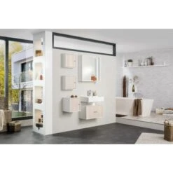 Fackelmann Aufsatzwaschbecken 42 Cm Ix! Weiß Rund -Badezimmerprodukte Geschäft 565577 3254 3