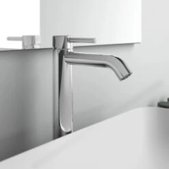 Ideal Standard Waschtischarmatur Ceraline Verlängerter Sockel O. Ablaufg. Chrom 13 Ideal Standard Waschtischarmatur Ceraline Verlängerter Sockel O. Ablaufg. Chrom -Badezimmerprodukte Geschäft 611299 3049 5