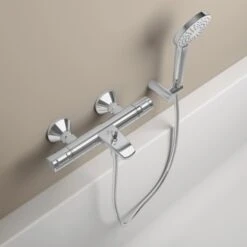 Ideal Standard Badethermostat Ceratherm T25 Aufputz Chrom -Badezimmerprodukte Geschäft 611682 3049 4