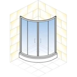 Schulte ExpressPlus Runddusche Sunny Sicherheitsglas Alpinweiß 190x90x90cm 15 Schulte ExpressPlus Runddusche Sunny Sicherheitsglas Alpinweiß 190x90x90cm -Badezimmerprodukte Geschäft 63466 2053 4060991051098 2