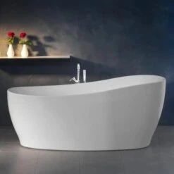 Badezimmerprodukte Geschäft 29 Freistehende Badewanne Aviva 180 Cm X 85 Cm Weiß
