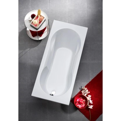 Ottofond Badewanne Nixe 170 Cm Inkl. Wannenträger Und Ablaufgarnitur Chrom Weiß 4 Ottofond Badewanne Nixe 170 Cm Inkl. Wannenträger Und Ablaufgarnitur Chrom Weiß – Bild 2