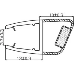 Magnetdichtung Für Rundduschen 2er-Set 4 Mm Glasstärke 5 Magnetdichtung Für Rundduschen 2er-Set 4 Mm Glasstärke -Badezimmerprodukte Geschäft 702375 4633 2