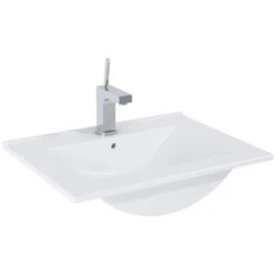 Maximus Waschbecken Kyra Weiß Matt 60 Cm -Badezimmerprodukte Geschäft 758137 4807 2