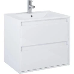 Maximus Waschbecken Kyra Weiß Matt 60 Cm -Badezimmerprodukte Geschäft 758137 4807 2 1