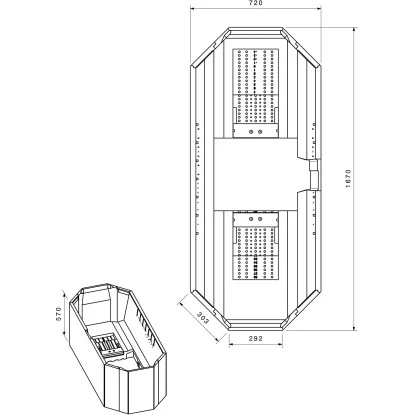 Badewannenträger Für Ottofond Sicilia 8-Eck-Wanne 750 Cm X 75 Cm 4 Badewannenträger Für Ottofond Sicilia 8-Eck-Wanne 750 Cm X 75 Cm – Bild 2