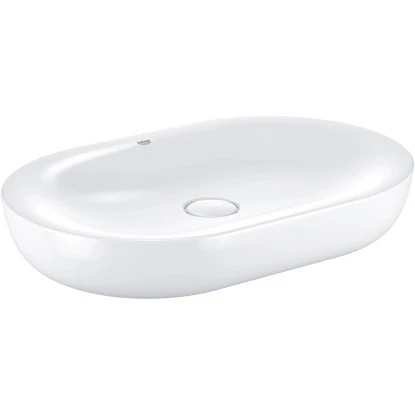Grohe Aufsatzwaschbecken Essence 60 Cm Alpinweiß Hahnloch Überlauf PureGuard 3 Grohe Aufsatzwaschbecken Essence 60 Cm Alpinweiß Hahnloch Überlauf PureGuard