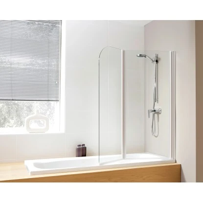 Badewannenaufsatz Duna II Weiß 3 Badewannenaufsatz Duna II Weiß