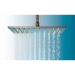 Schulte Kopfbrause Extra-flach Messing Verchromt 30 Cm X 30 Cm -Badezimmerprodukte Geschäft 811974 D96139 Kopfbrause 1