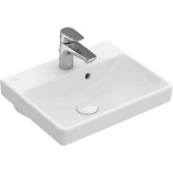 Villeroy & Boch Handwaschbecken Avento 45 Cm Alpinweiß Mit Hahnloch Und Überlauf