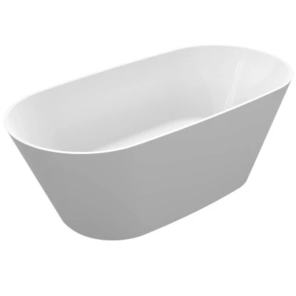 Freistehende Oval-Badewanne 163 Cm 3 Freistehende Oval-Badewanne 163 Cm