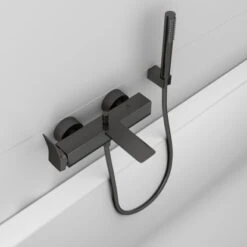 Ideal Standard Brausehalter Idealrain Atelier Grey Eckig Für Handbrause -Badezimmerprodukte Geschäft 887366 3049 3