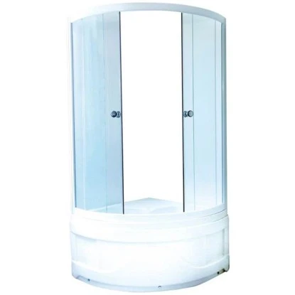 Sanotechnik Rundduschen-Set Mit Hoher Brausetasse 190 Cm X 90 Cm X 90 Cm Weiß 3 Sanotechnik Rundduschen-Set Mit Hoher Brausetasse 190 Cm X 90 Cm X 90 Cm Weiß
