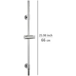 Wenko Duschstange Basic Chrom -Badezimmerprodukte Geschäft 903254 1068 04