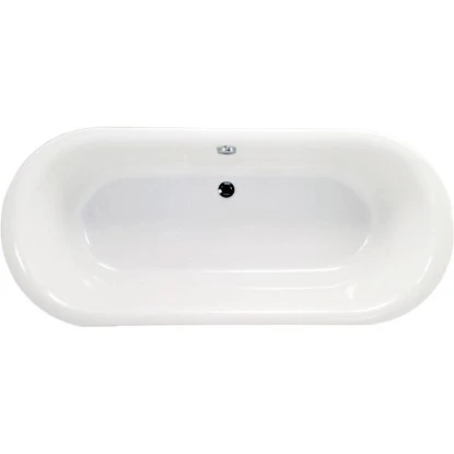 Sanitop-WingerothDuobadewanne Ovo Solo 180 Cm Weiß Freistehend Ohne Schürze 5 Sanitop-WingerothDuobadewanne Ovo Solo 180 Cm Weiß Freistehend Ohne Schürze – Bild 3