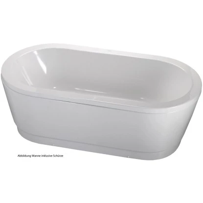 Sanitop-Wingenroth Schürze Zu Ovalbadewanne Ovo Solo Freistehend Weiß 4 Sanitop-Wingenroth Schürze Zu Ovalbadewanne Ovo Solo Freistehend Weiß – Bild 2