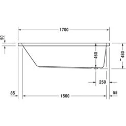 Duravit Badewanne Vero Air 170 Cm X 75 Cm 7 Duravit Badewanne Vero Air 170 Cm X 75 Cm -Badezimmerprodukte Geschäft 946983 4123 700412V