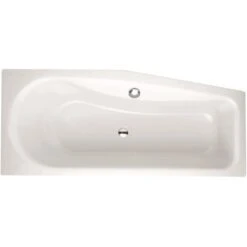 Bette Badewanne Luna Schräge Fußende Links 170 X 75 Cm Weiß