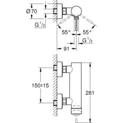 Grohe Einhand-Brausebatterie Essence Cool Sunrise Gebürstet 5 Grohe Einhand-Brausebatterie Essence Cool Sunrise Gebürstet -Badezimmerprodukte Geschäft 964023 4520 1866843