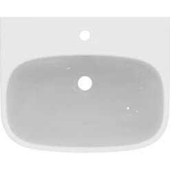Ideal Standard Waschtisch I.life A 55x44 Cm 1 Hahnloch Mit Überlauf Weiß -Badezimmerprodukte Geschäft 9802893 3049 2