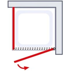 Schulte Sunny Drehtür Mit Verkürzter Seitenwand Echtglas Klar Alpinweiß 18 Schulte Sunny Drehtür Mit Verkürzter Seitenwand Echtglas Klar Alpinweiß -Badezimmerprodukte Geschäft 984679 2053 3