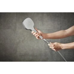 Hansgrohe Handbrause Croma Select E Vario Mit 3 Strahlarten Weiß-Chrom -Badezimmerprodukte Geschäft Install 2683 26812400 tif